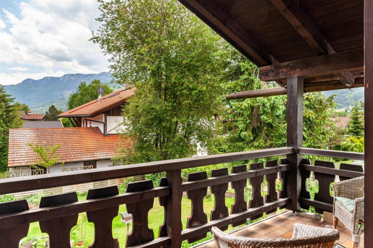 Ferienwohnung Bergblick Unterammergau Exteriör bild