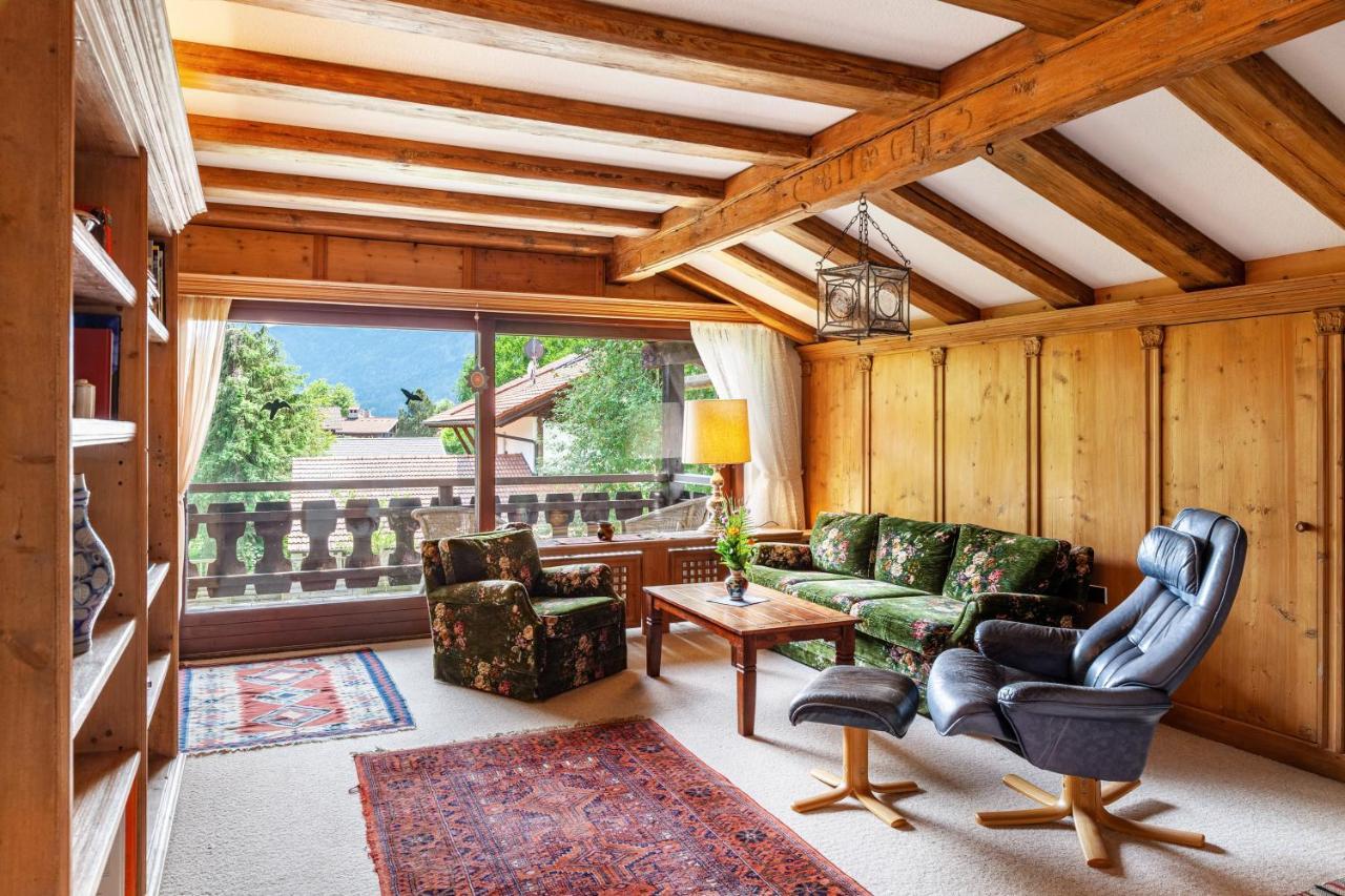 Ferienwohnung Bergblick Unterammergau Exteriör bild