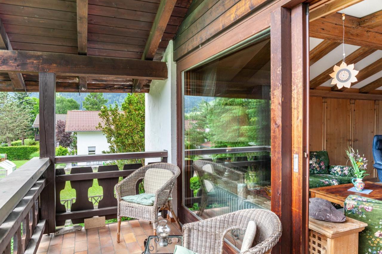 Ferienwohnung Bergblick Unterammergau Exteriör bild