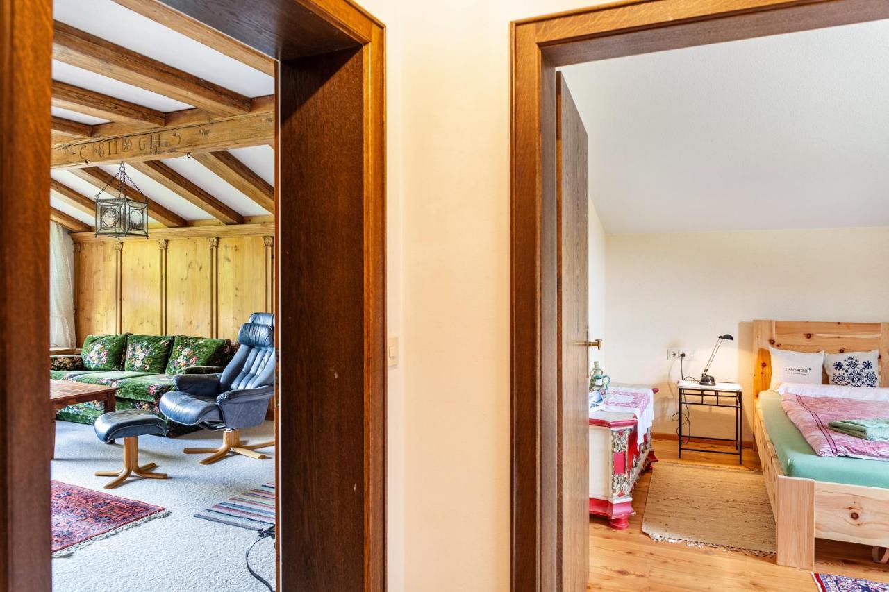 Ferienwohnung Bergblick Unterammergau Exteriör bild