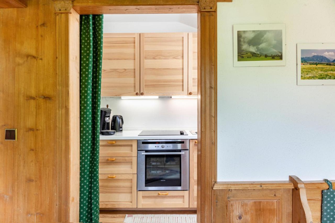Ferienwohnung Bergblick Unterammergau Exteriör bild